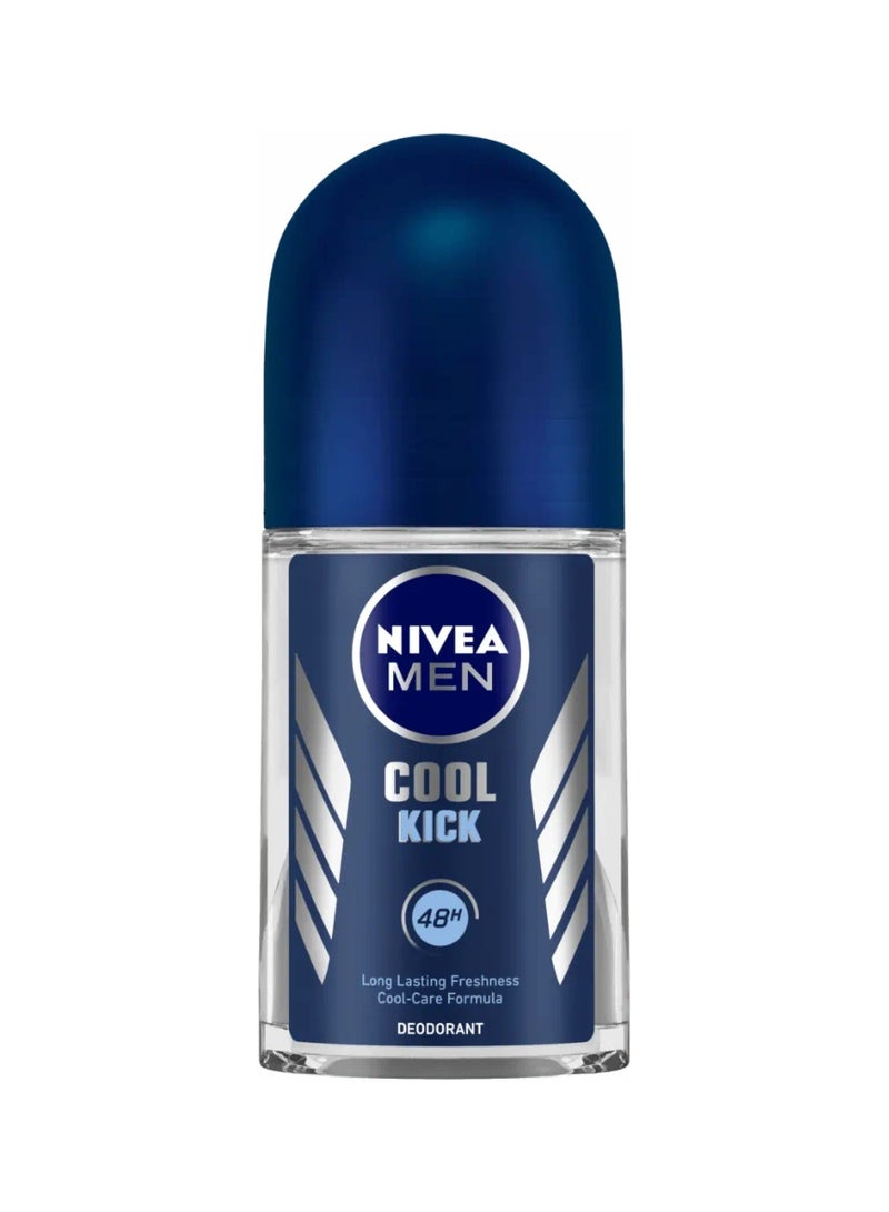 NIVEA Deodorant Roll-On Combo, Deep Impact, Cool Kick, Whitening Smooth Skin, 50 Ml Each Deodorant Roll-on - For Men & Women (150 ml, Pack of 3) - Image 4